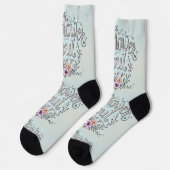 Bright Socks Motiverende Kunst 0043988 Sokken (Links)