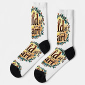 Bright Socks Motiverende Kunst 0043990 Sokken (Links)