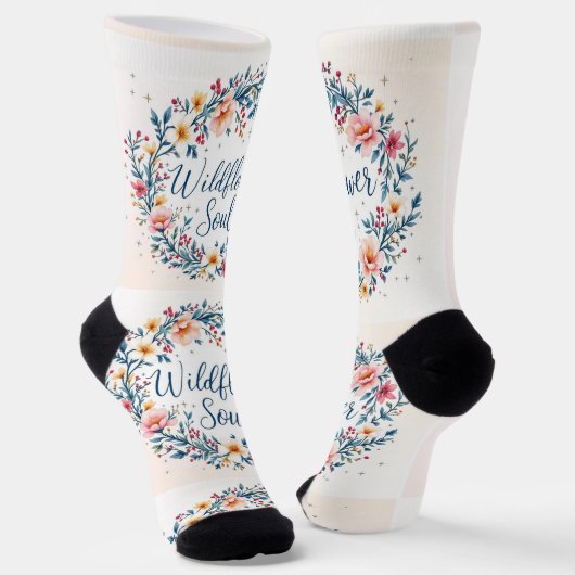 Bright Socks Motiverende Kunst 0043992 Sokken (Gebogen)