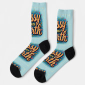 Bright Socks Motiverende Kunst 0043994 Sokken (Links)