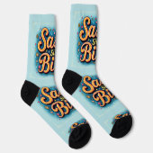 Bright Socks Motiverende Kunst 0043994 Sokken (Rechts)