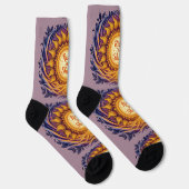 Bright Socks Motiverende Kunst 0043995 Sokken (Rechts)