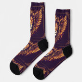 Bright Socks Motiverende Kunst 0043996 Sokken (Links)