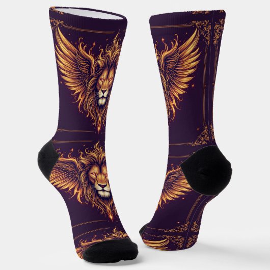 Bright Socks Motiverende Kunst 0043996 Sokken (Gebogen)