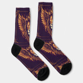 Bright Socks Motiverende Kunst 0043996 Sokken (Rechts)