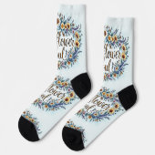 Bright Socks Motiverende Kunst 0043997 Sokken (Links)