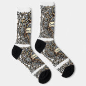 Bright Socks Motiverende Kunst 0043998 Sokken (Rechts)