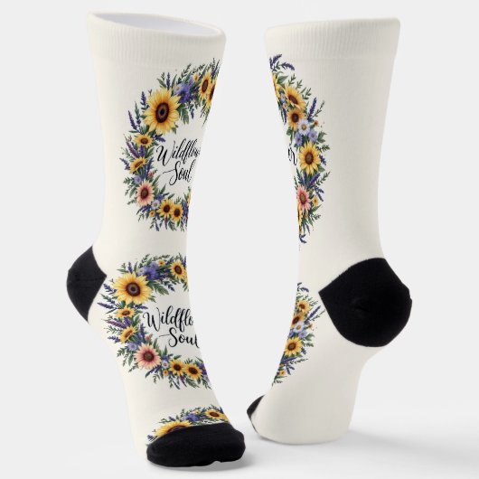 Bright Socks Motiverende Kunst 0044001 Sokken (Gebogen)