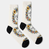 Bright Socks Motiverende Kunst 0044001 Sokken (Rechts)