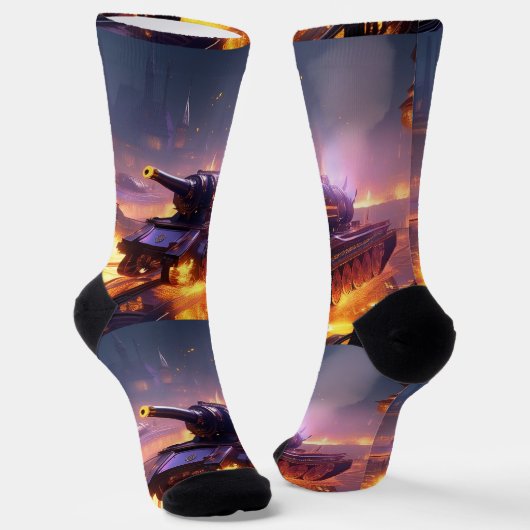 Bright Socks Picture Art 0038489 Sokken (Gebogen)