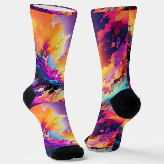 Bright Socks Picture Art 0038494 Sokken (Gebogen)