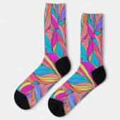 Bright Socks Picture Art 0038500 Sokken (Links)