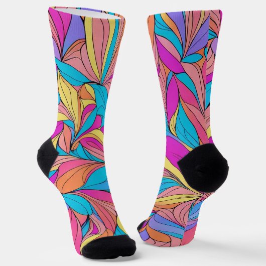 Bright Socks Picture Art 0038500 Sokken (Gebogen)