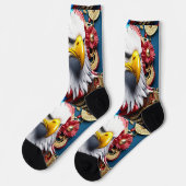 Bright Socks Picture Art 0038503 Sokken (Links)