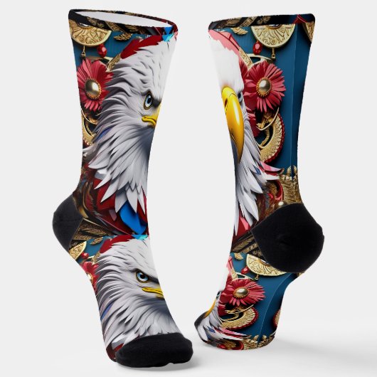 Bright Socks Picture Art 0038503 Sokken (Gebogen)