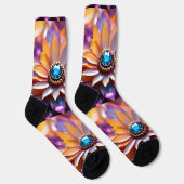 Bright Socks Picture Art 0038513 Sokken (Rechts)