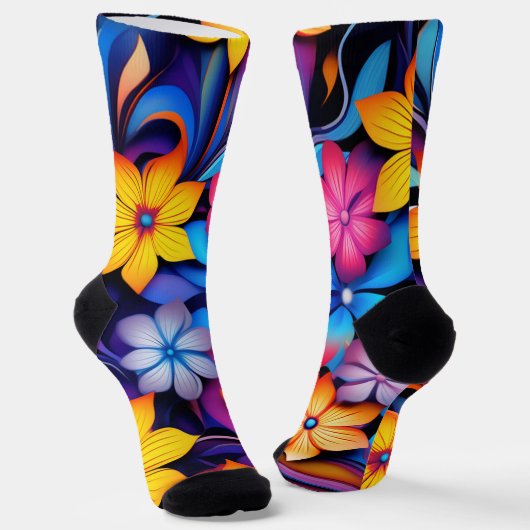 Bright Socks Picture Art 0038515 Sokken (Gebogen)