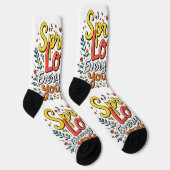 Bright Socks RANDOPIX Art Socks 0039471 Sokken (Rechts)