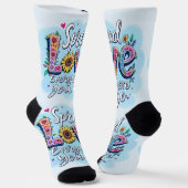 Bright Socks RANDOPIX Art Socks 0039475 Sokken (Gebogen)