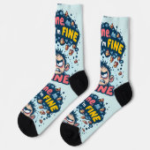 Bright Socks RANDOPIX Art Socks 0039476 Sokken (Links)