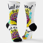 Bright Socks RANDOPIX Art Socks 0039478 Sokken (Gebogen)