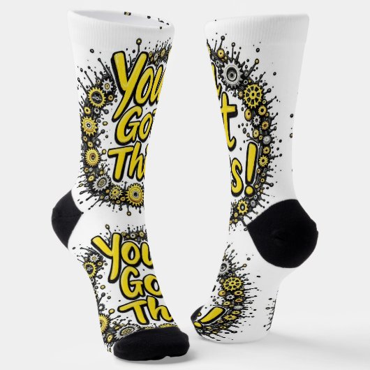 Bright Socks RANDOPIX Art Socks 0039479 Sokken (Gebogen)