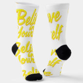 Bright Socks RANDOPIX Believe In Yourself 0039493 Sokken (Gebogen)