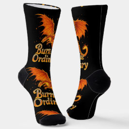 Bright Socks RANDOPIX Burn The Ordinary 0039501 Sokken