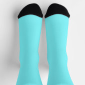Bright Socks RANDOPIX Effen Kleuren Elektrisch Bla Sokken (Top)