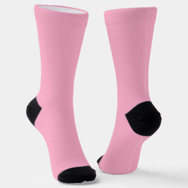 Bright Socks RANDOPIX Effen Kleuren Roos Sokken