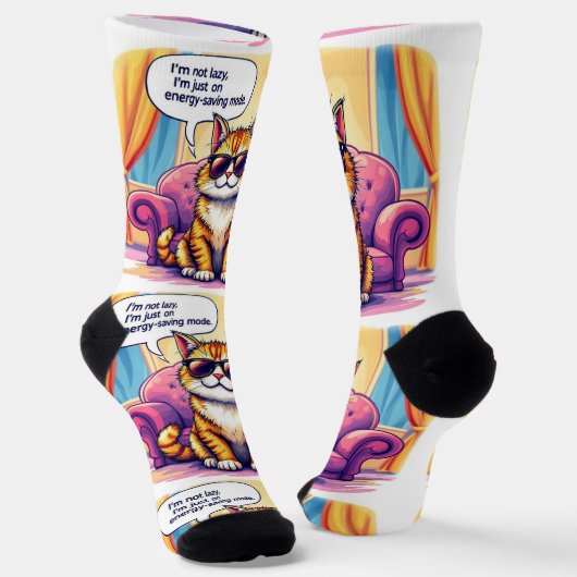 Bright Socks RANDOPIX Energiebesparende Modus 0039 Sokken (Gebogen)
