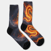 Bright Socks RANDOPIX Fire Serpent 0039505 Sokken (Rechts)