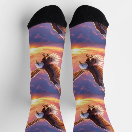 Bright Socks RANDOPIX Flying Eagle 0039516 Sokken (Top)