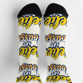 Bright Socks RANDOPIX Geloof in jezelf 0039491 Sokken