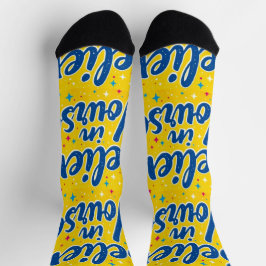 Bright Socks RANDOPIX Geloof in jezelf 0039497 Sokken