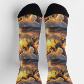 Bright Socks RANDOPIX Golden Dragon 0039521 Sokken (Top)