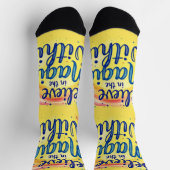 Bright Socks RANDOPIX Kunstsokken 0039477 Sokken (Top)