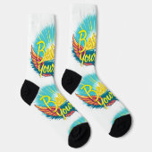 Bright Socks RANDOPIX Kunstsokken 0039482 Sokken (Rechts)