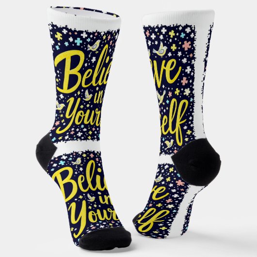 Bright Socks RANDOPIX Kunstsokken 0039484 Sokken (Gebogen)