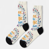 Bright Socks RANDOPIX Kunstsokken 0039486 Sokken (Links)