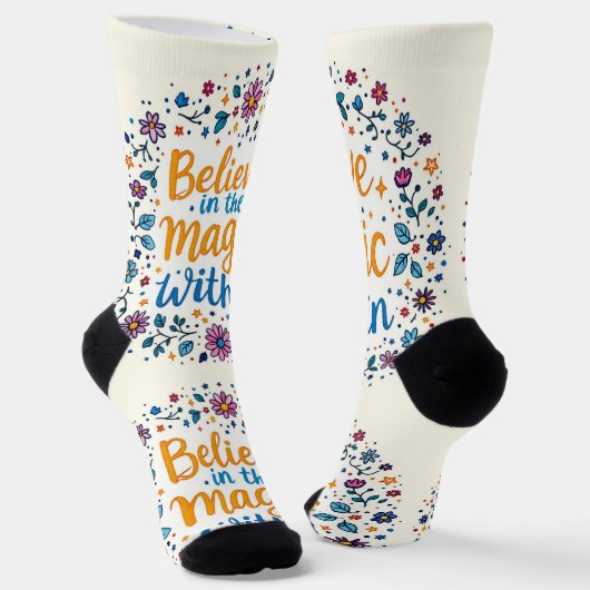 Bright Socks RANDOPIX Kunstsokken 0039486 Sokken (Gebogen)