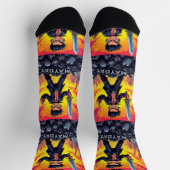 Bright Socks RANDOPIX MAYDAY 0039499 Sokken (Top)