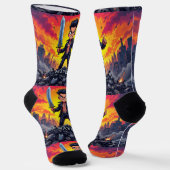 Bright Socks RANDOPIX MAYDAY 0039499 Sokken (Gebogen)