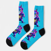 Bright Socks RANDOPIX Mewowzer Super Cat 0039514 Sokken (Links)