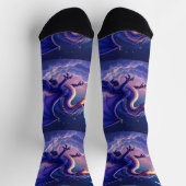Bright Socks RANDOPIX Moon Dragon 0039525 Sokken (Top)