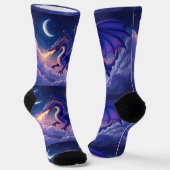 Bright Socks RANDOPIX Moon Dragon 0039525 Sokken (Gebogen)