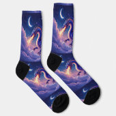 Bright Socks RANDOPIX Moon Dragon 0039525 Sokken (Rechts)