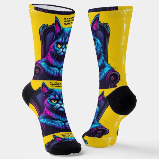 Bright Socks RANDOPIX Oordeelt Je 0039504 Sokken (Gebogen)