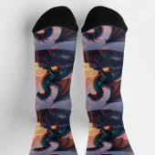 Bright Socks RANDOPIX Rustende Draak 0039519 Sokken (Top)