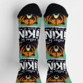 Bright Socks RANDOPIX Wandelende Beer 0039522 Sokken (Top)